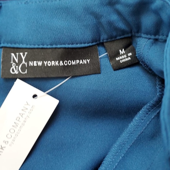 NEW NY&C jumpsuit blue size M NWT - Picture 5 of 5